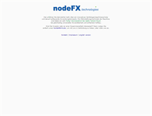 Tablet Screenshot of nodefx.com